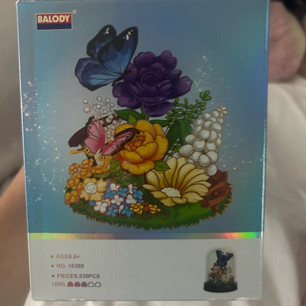 Balody Flower and Butterfly Building Set